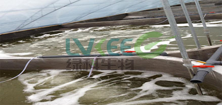 工厂化水体杂质处理后