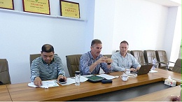 热烈欢迎巴西外宾来我司考察